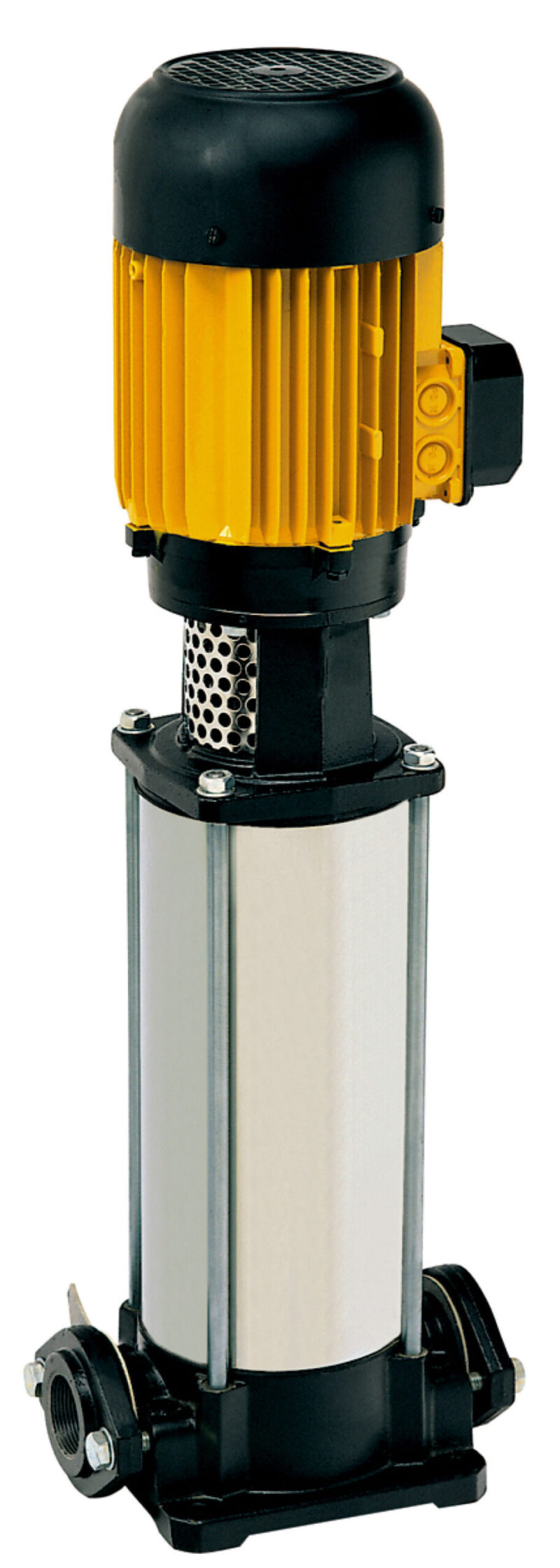 Bomba centrífuga multietapa vertical In-Line para el suministro de agua, 100% acero inoxidable. VE121 5 N