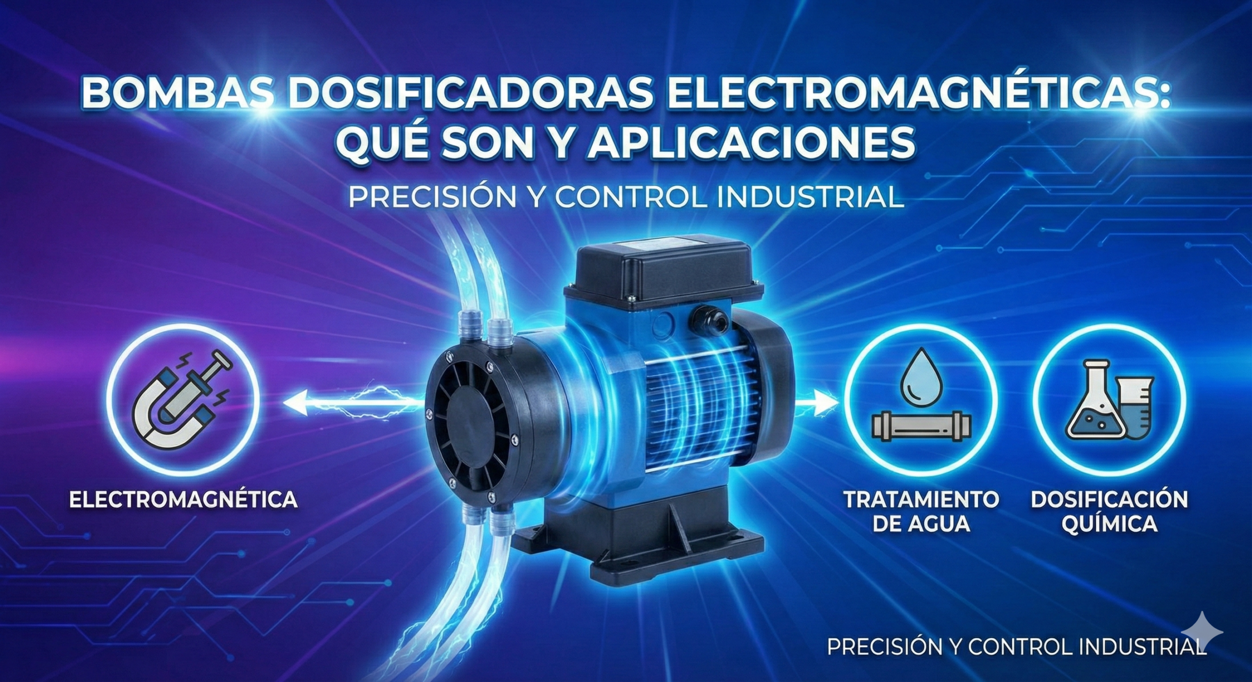Bombas dosificadoras electromagnéticas: Qué son y aplicaciones